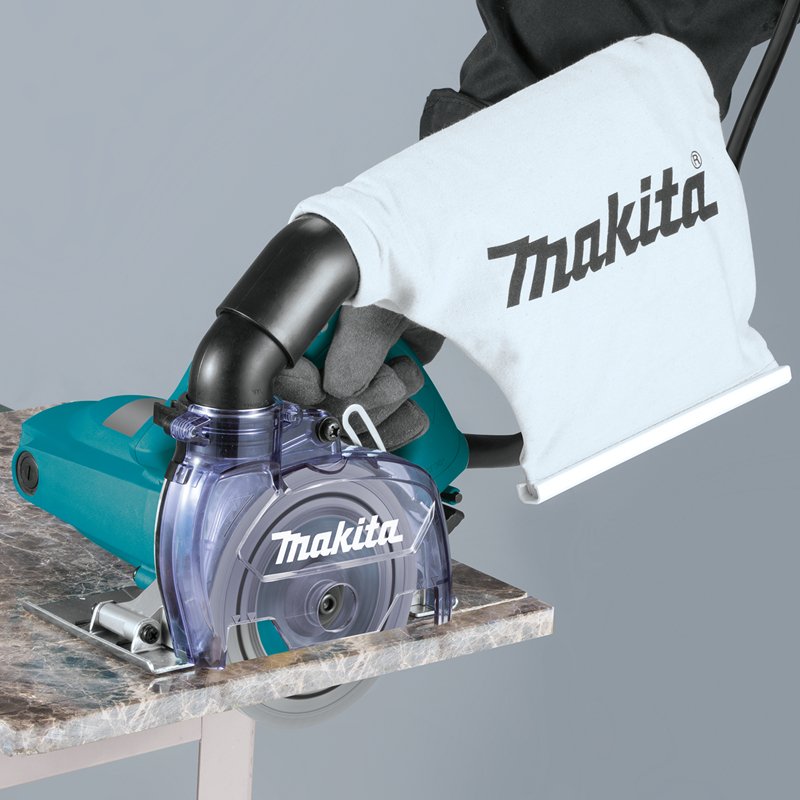 5-Inch Dry Masonry Saw with Dust Extraction - Perfect for Concrete Cutting, Tile Removal & Masonry Work