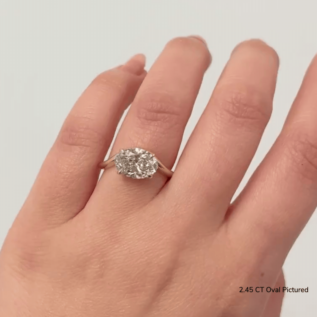 Oval Eye Ring - Elegant Gold or Silver Jewelry for Women, Perfect for Parties, Weddings & Everyday Wear