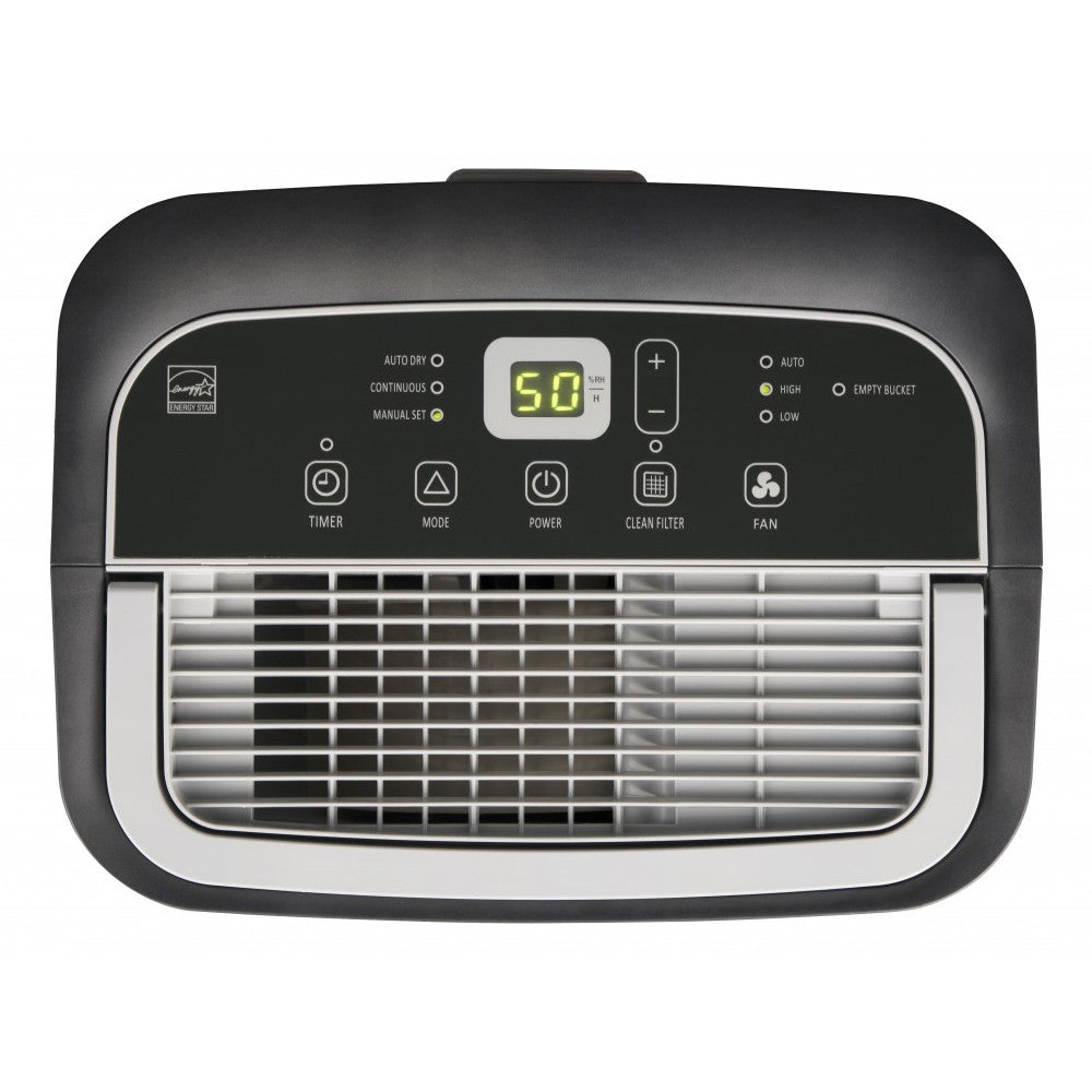 Refurbished HISENSE 50-Pint Dehumidifier with Home Essentials Warranty - DH50K - Perfect for Basements, Bedrooms & Home Moisture Control