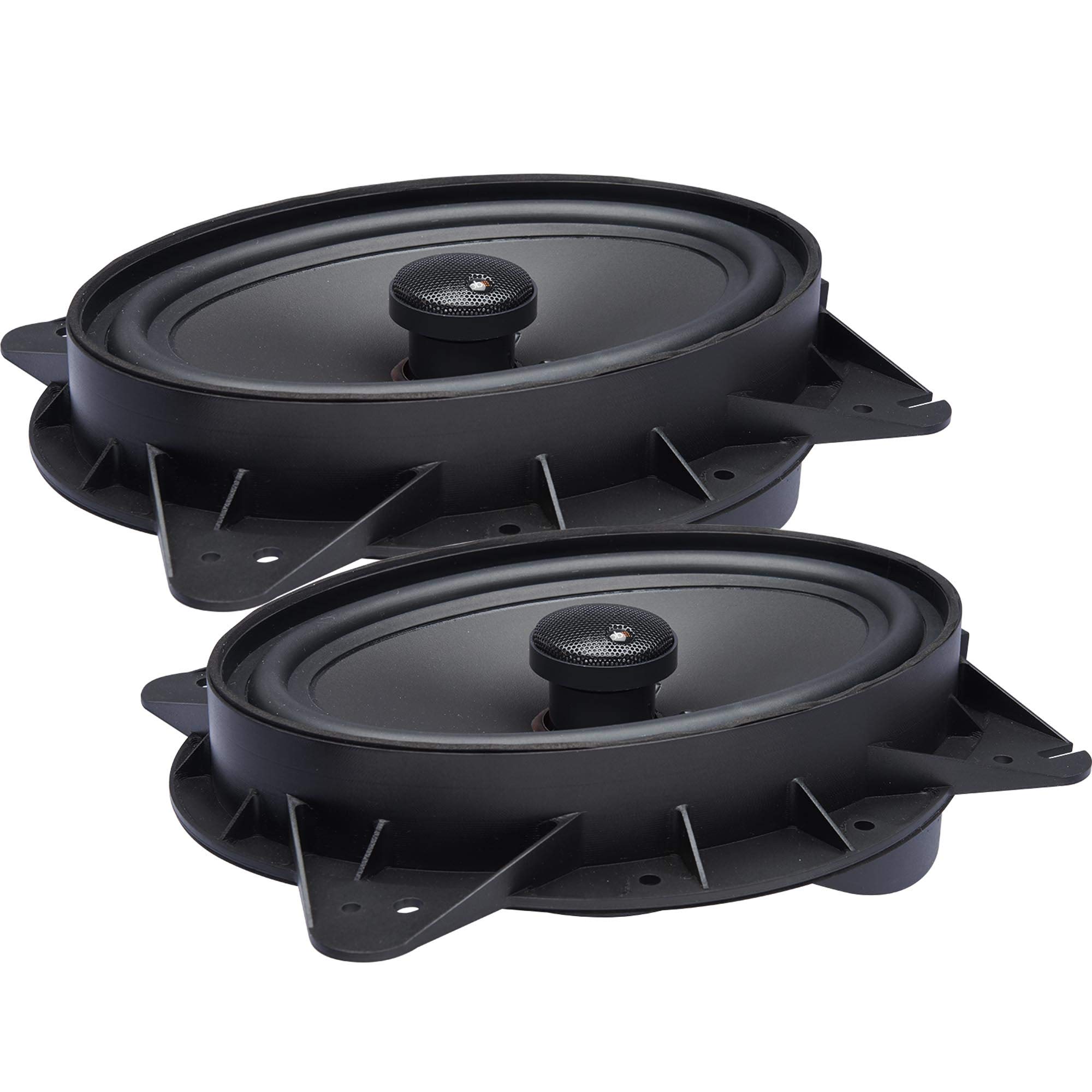 PowerBass OE692-TY 6x9 Inch Coaxial Car Speakers - Direct Replacement for Toyota Vehicles - Premium Sound Upgrade for Camry, Corolla, RAV4 - Perfect for Music Lovers & Road Trips