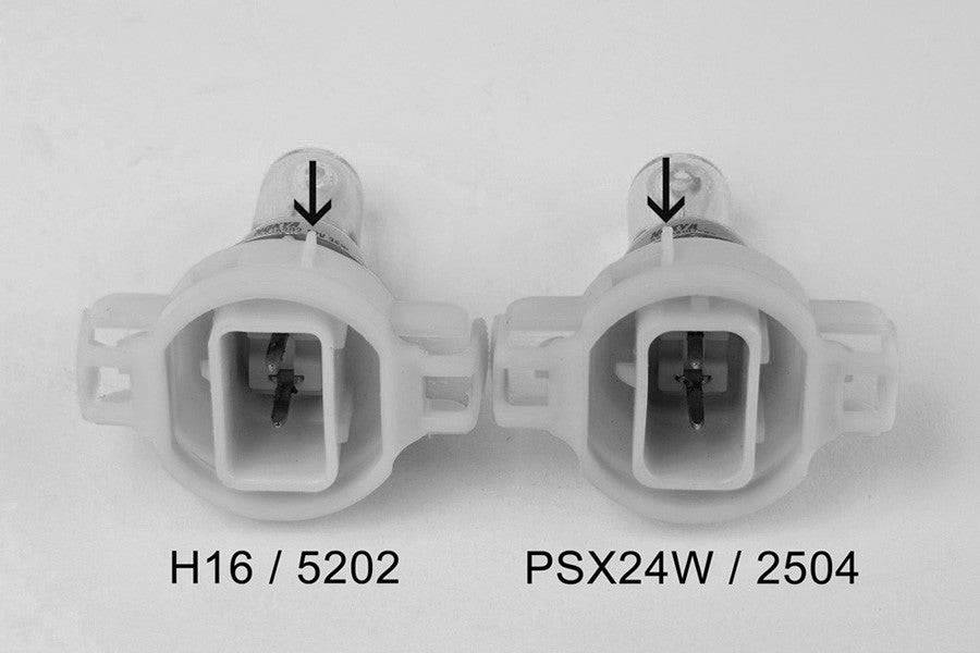 Nokya Arctic White H16/5202/9009 LED Bulbs - 7000K Cool White, 35W High Performance Headlight Bulbs for Cars, Trucks & SUVs - Perfect for Night Driving & Foggy Conditions