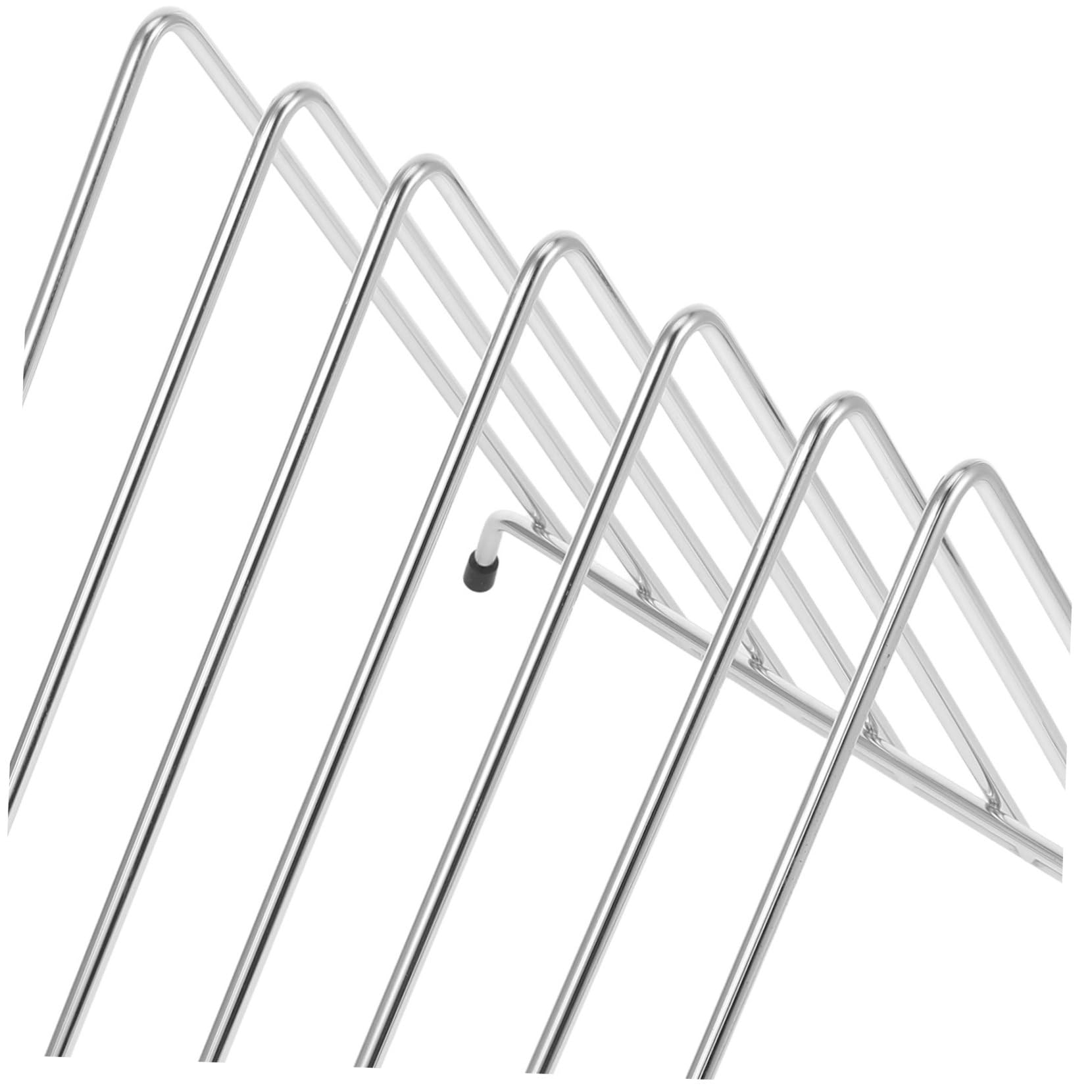DOITOOL Stainless Steel Cutting Board Holder - 1pc Kitchen Shelf Storage Rack for Chopping Boards | Space-Saving Organizer for Countertop, Cabinet or Pantry | Perfect Kitchen Tool for Home & Restaurant Use