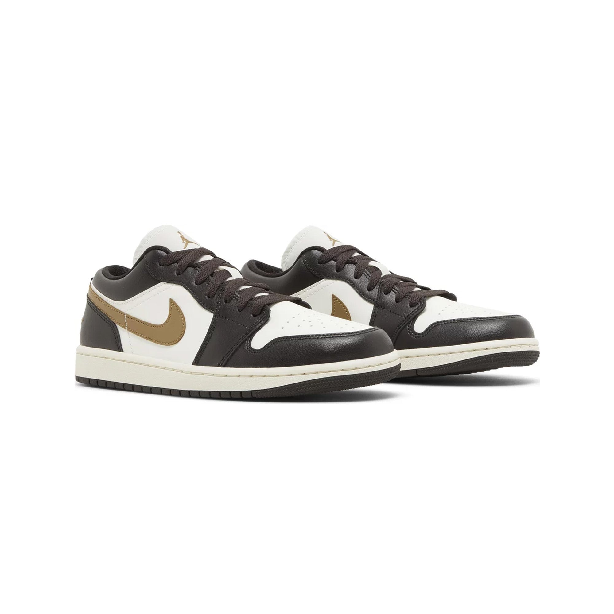 Air Jordan 1 Low 'Shadow Brown' Women's Sneakers (2023) - Comfortable Casual & Athletic Shoes for Running, Walking, and Streetwear Fashion