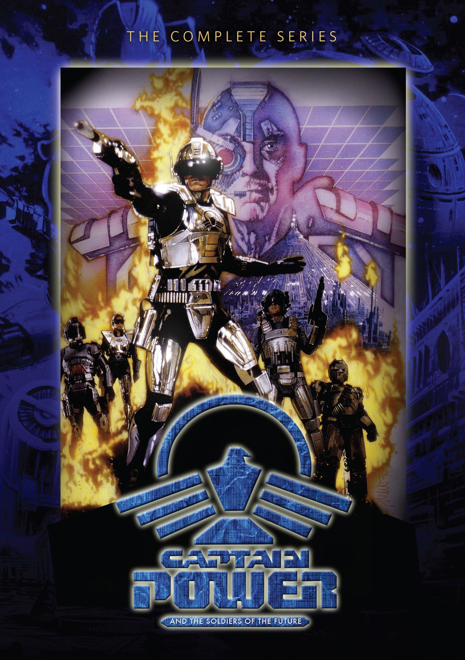 Captain Power - The Complete Series DVD Box Set | Action-Packed Sci-Fi Adventure | Perfect for Collectors & Sci-Fi Fans | Great for Binge-Watching & Gift Giving