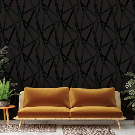 Intersections Peel and Stick Wallpaper by Genevieve Gorder - Removable Self-Adhesive Wallpaper for Bedroom, Living Room & Home Decor