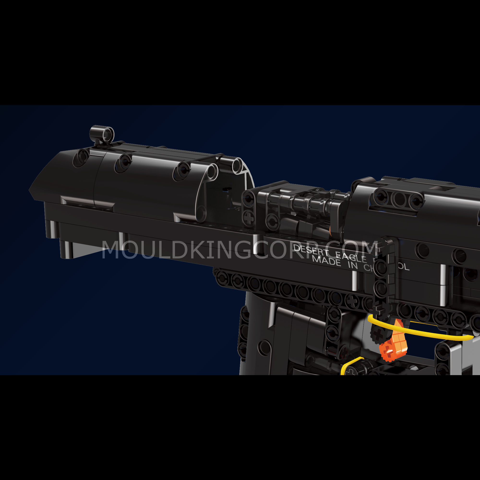 MOULD KING 14004S Desert Eagle Building Blocks Set - 563 PCS Model Gun Toy for Adults & Kids - Perfect for Creative Play, STEM Learning, and Collectors Display