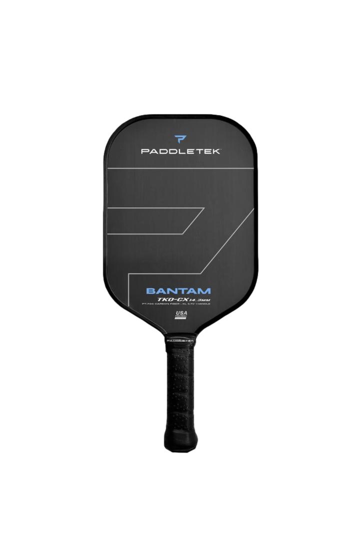 Paddletek Bantam TKO CX 14.3 Pickleball Paddle - Premium Carbon Fiber Surface for Enhanced Control & Power - Perfect for Competitive Play & Recreational Games