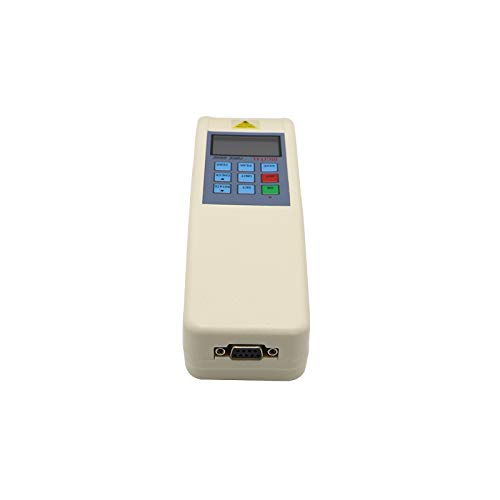 Digital Force Gauge Tester - 3 Units (N, Kg, Lb) Push Pull Meter Dynamometer with Software & RS232 Cable (HF-50) - Perfect for Industrial Testing, Quality Control and Lab Force Measurements
