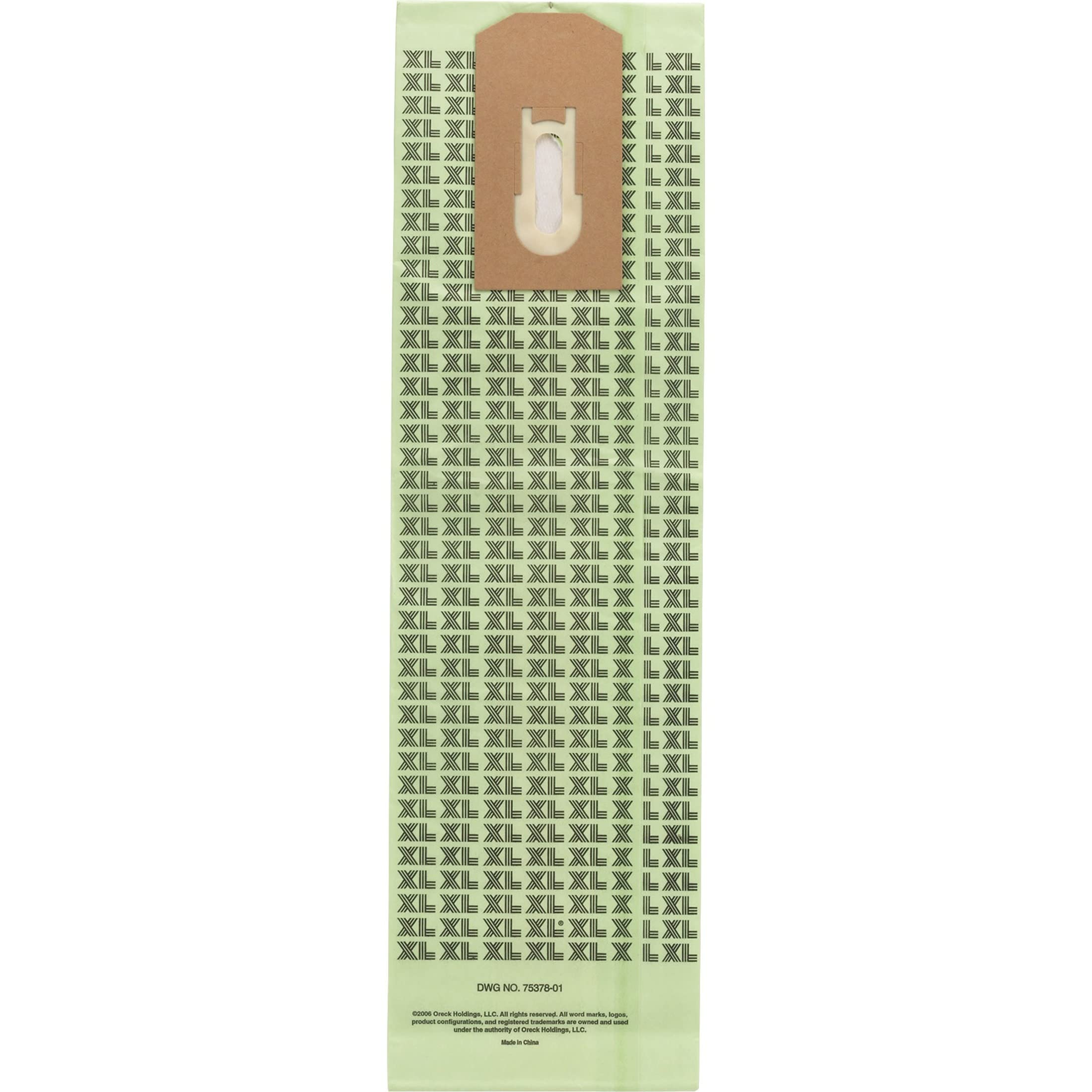 Oreck Commercial XL Upright Vacuum Cleaner Bags - Pack of 25 | Advanced Filtration Disposable Bags for U2000 Series | Perfect for Offices, Hotels & Commercial Cleaning