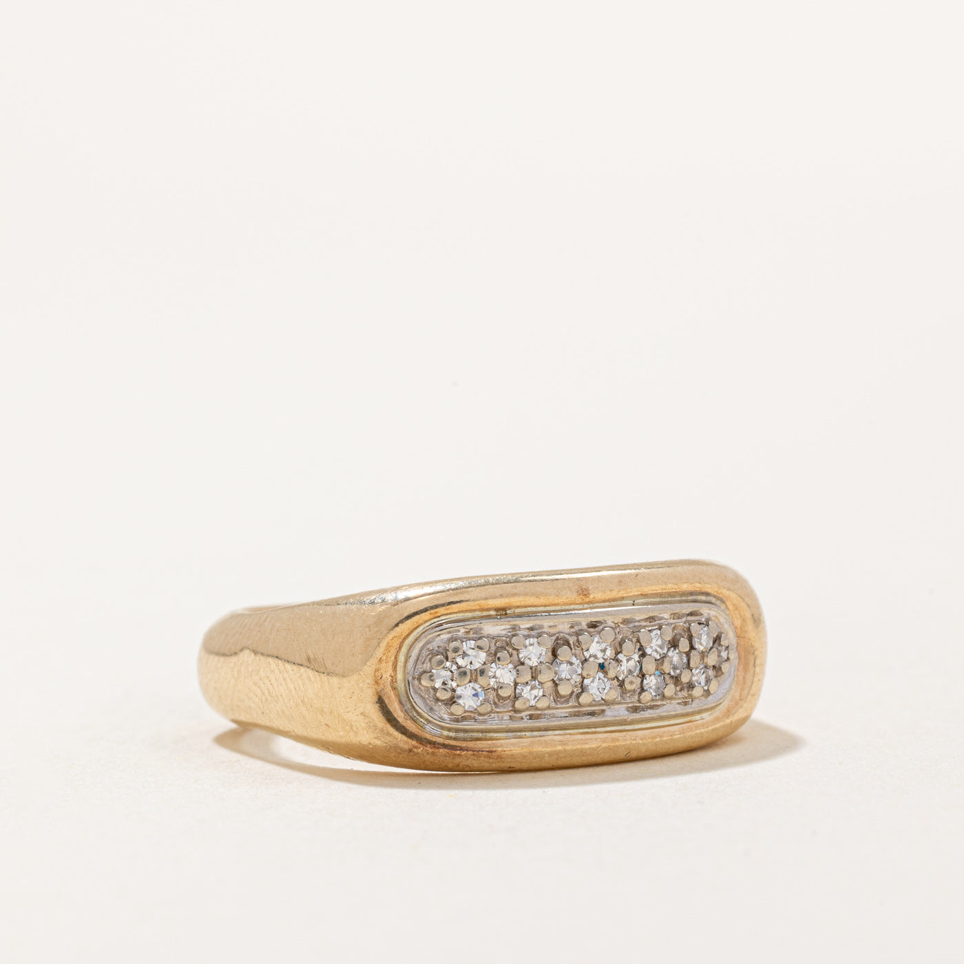 0.08ctw Pave Set Diamond Ring for Women - Size 11.5 | Elegant Wedding Band, Anniversary Gift & Engagement Ring | Perfect for Proposals, Special Occasions & Everyday Luxury