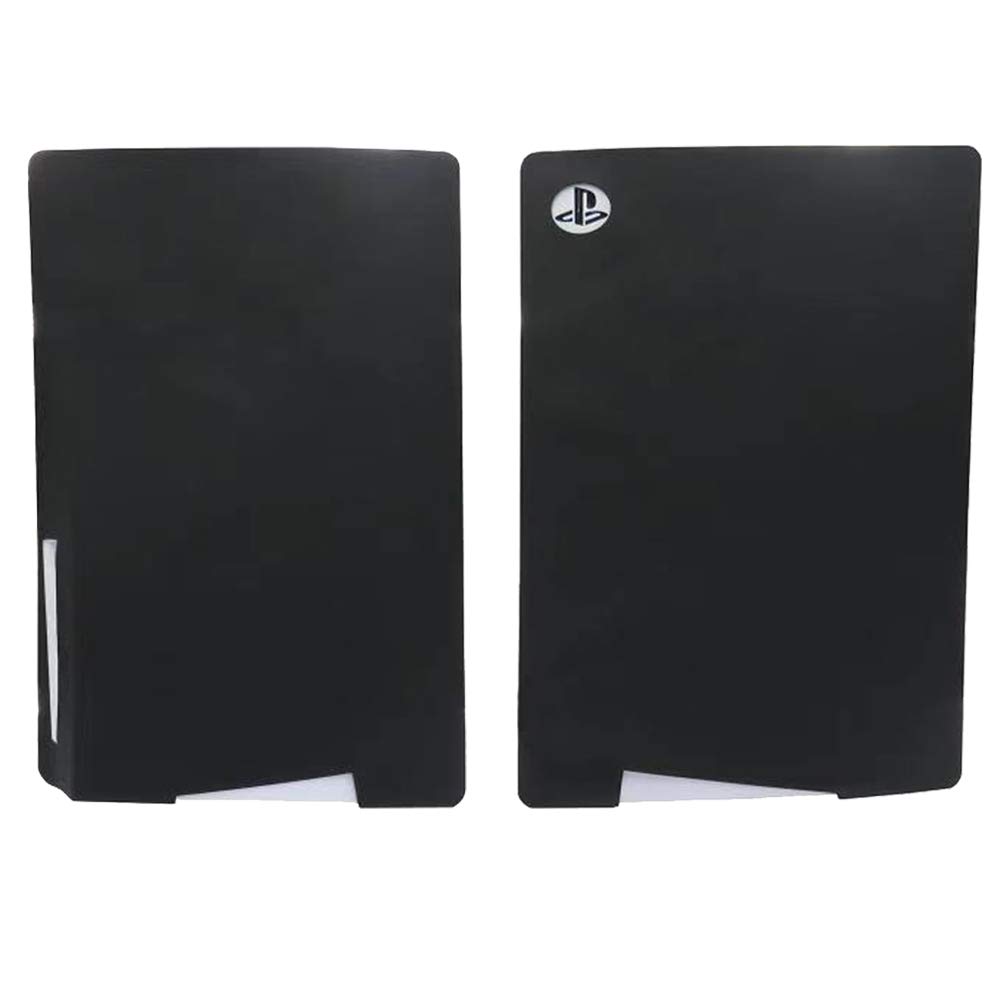PS5 Silicone Cover - Anti-Scratch Dustproof Case for Playstation 5 Console (Black) - Gaming Protection
