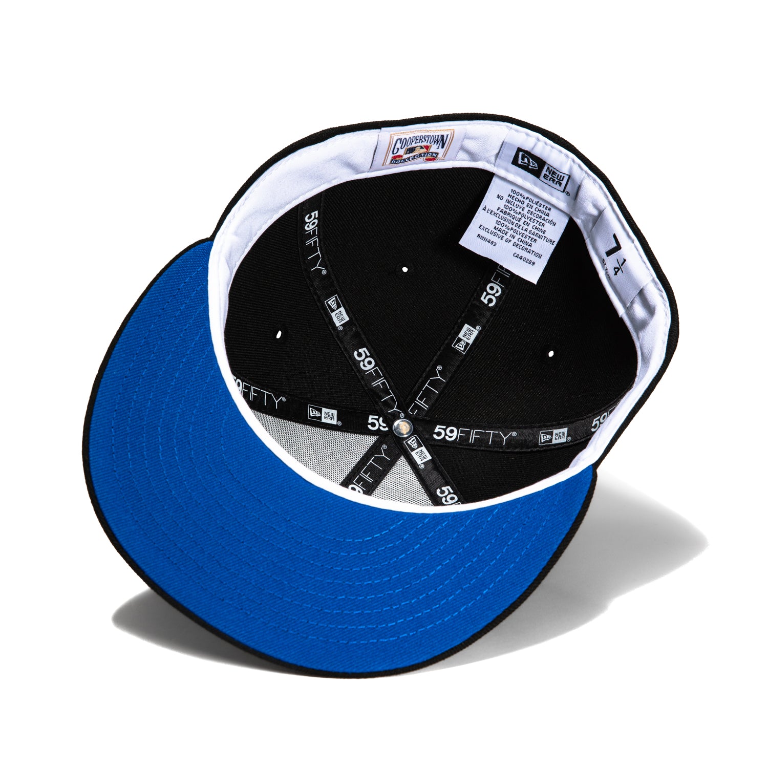 New Era 59Fifty MLB Arizona Diamondbacks 20th Anniversary Patch Snapback Hat - Black & Royal Blue - Official Licensed Baseball Cap for Men & Women - Perfect for Games, Fan Gear & Streetwear Fashion