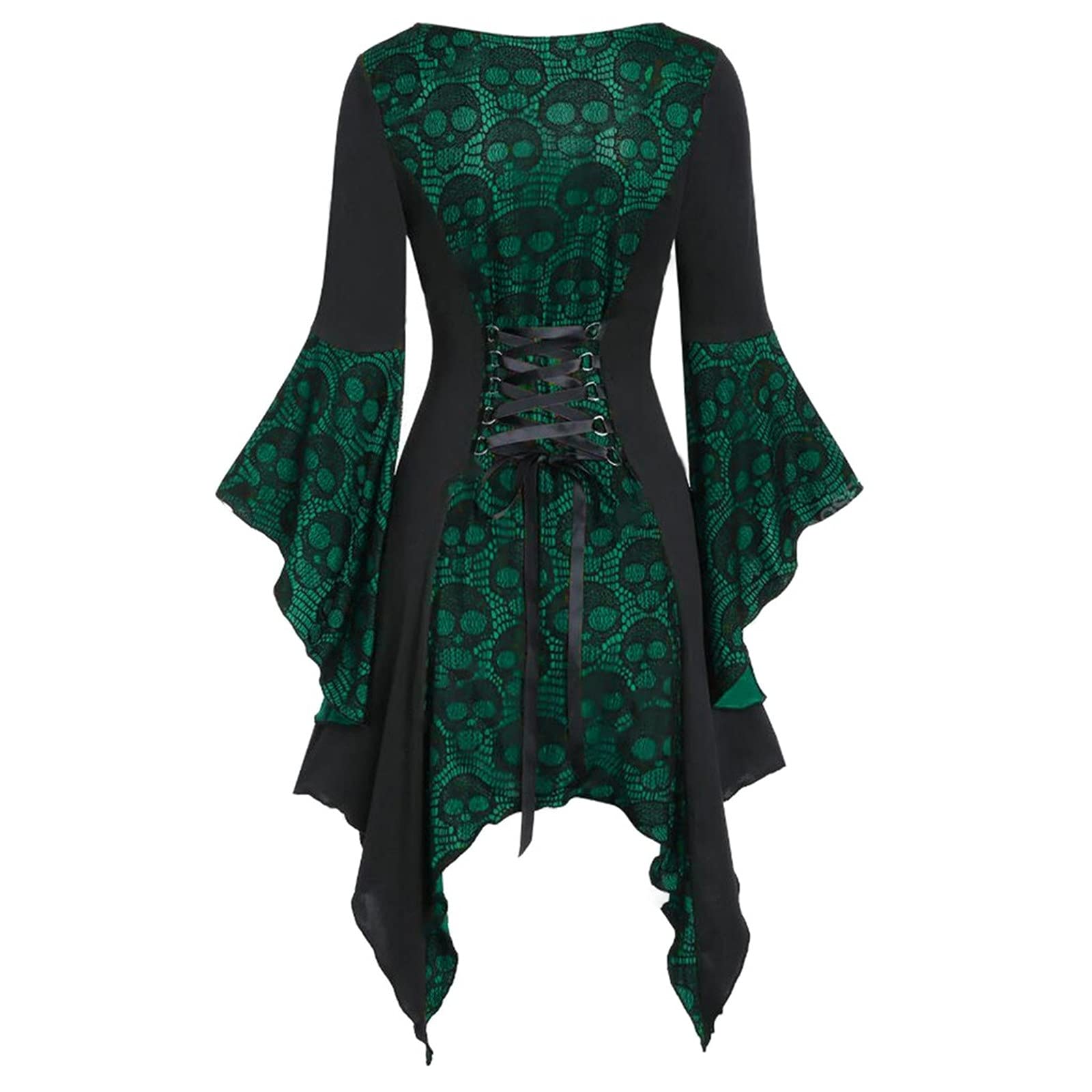 Renaissance Dress for Women Plus Size - Medieval Costume for Cosplay, LARP, Halloween & Renaissance Fairs | Elegant Overdress for Historical Reenactments & Themed Parties