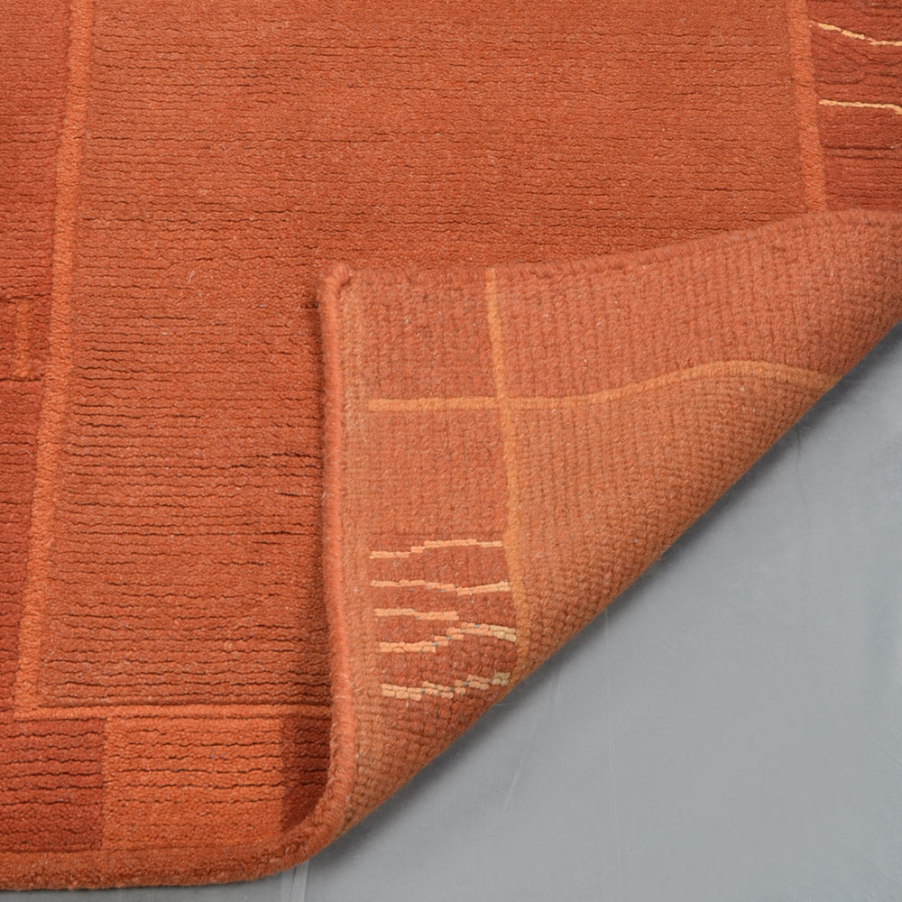 Hand Knotted Rugnique Rug - Premium Handmade Wool Area Rug for Living Room, Bedroom & Dining Room - Soft & Durable Home Decor Carpet