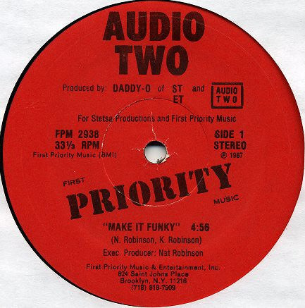 Audio Two - Make It Funky (12