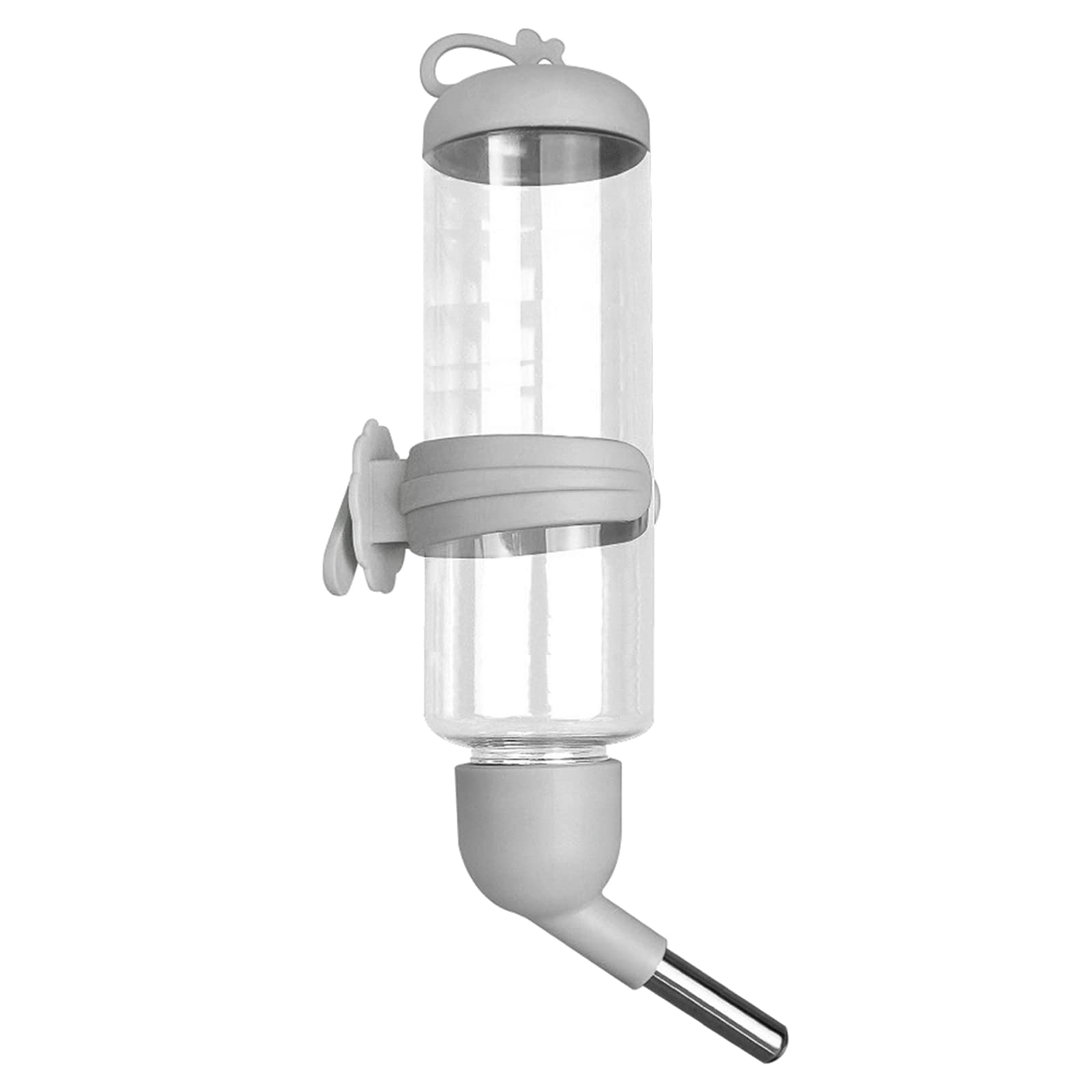 Hamster Water Bottle - Hangable No Drip Small Pet Drinking Dispenser for Hamsters, Gerbils & Mice - Perfect for Cages, Habitats & Travel Use