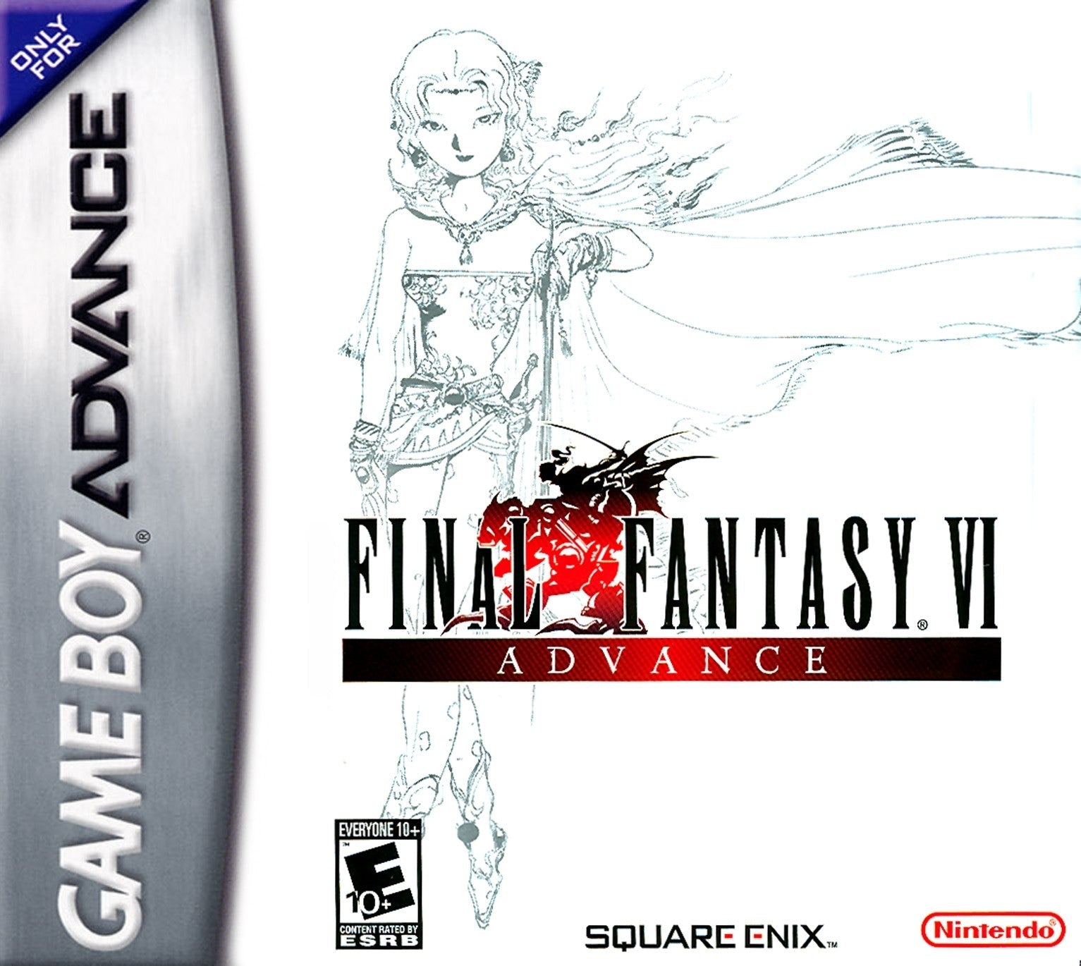 Final Fantasy VI Advance - Classic RPG Game for GBA | Adventure, Strategy & Nostalgic Gaming Experience | Perfect for Travel & Relaxation