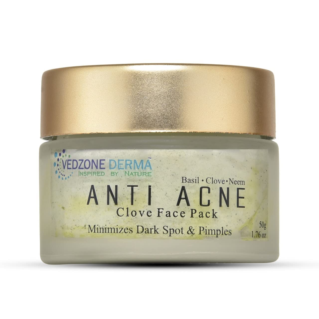 Anti Acne Combo Pack - Clove Face Mask & Gel Cream for Acne & Dark Spot Treatment | Clear Skin Care Set for Teens & Adults | Perfect for Daily Skincare Routine & Blemish Control