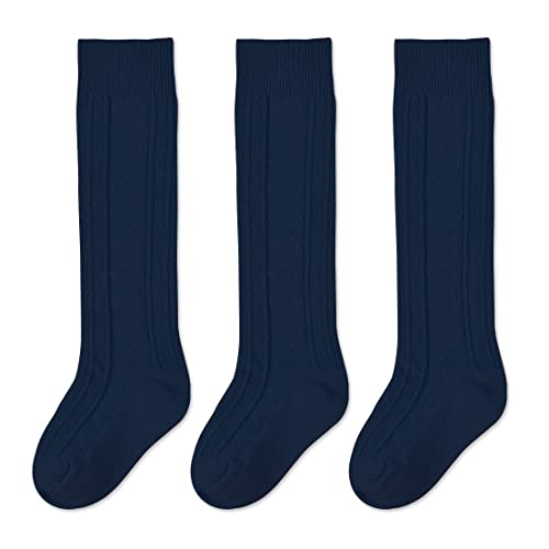 Cable_navy Blue,3 Pack