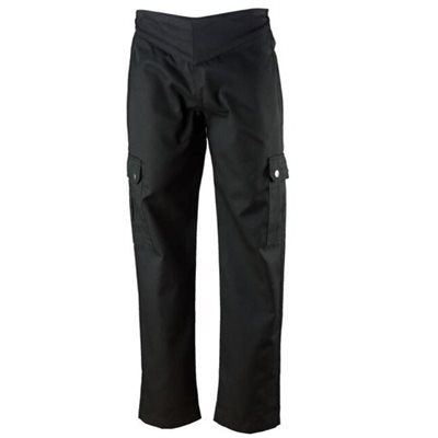 Chef Revival Women's Cargo Chef Pants - Black, X-Large | Professional Kitchen Workwear for Female Chefs & Culinary Students