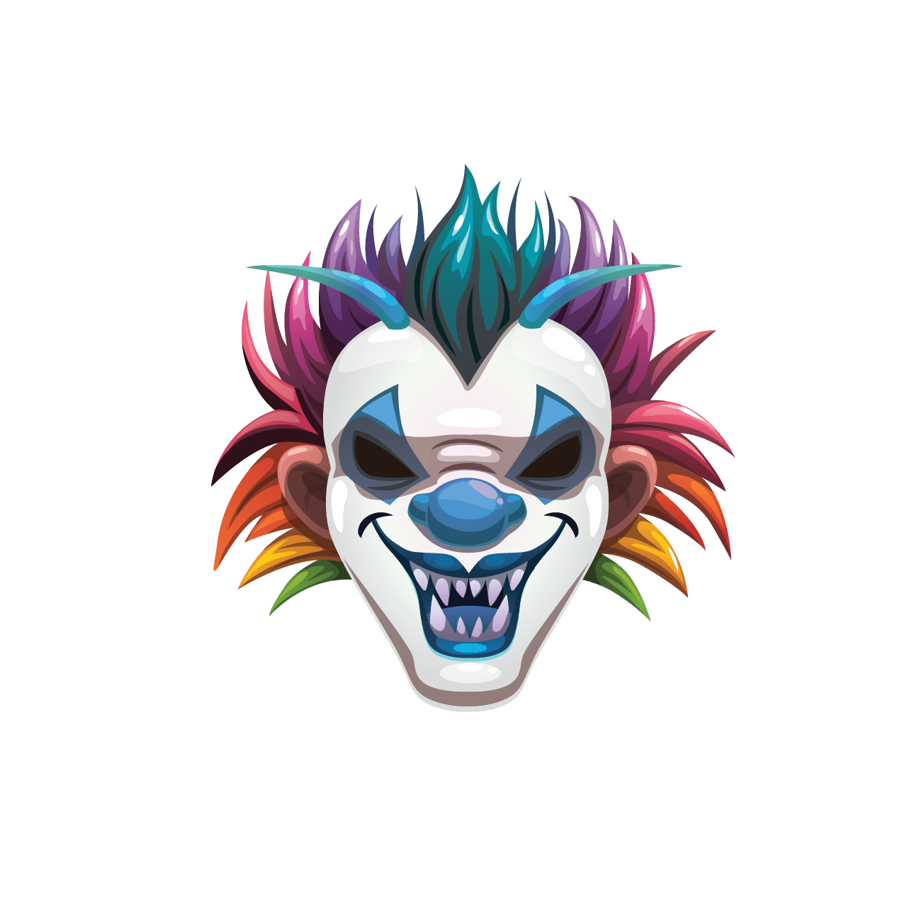 Scary Clown Costume for Halloween - Terrifying Horror Outfit for Cosplay & Haunted House Parties