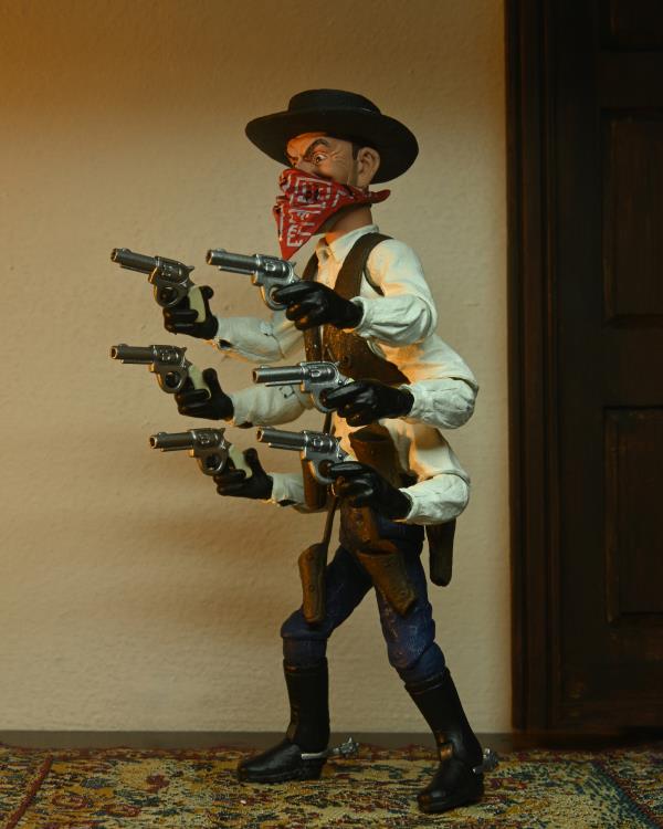 Puppet Master Ultimate Six Shooter & Jester Two Pack Action Figure Set - Horror Movie Collectibles for Display & Role Play Scenes