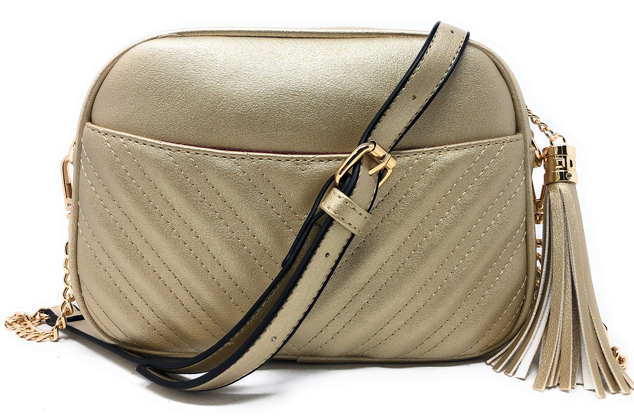 Lola Mae Quilted Crossbody Bag - Stylish Shoulder Purse for Women | Fashionable Handbag for Daily Use, Travel & Shopping