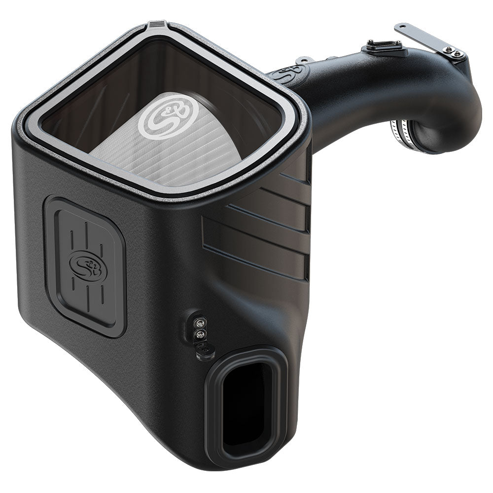 S&B Cold Air Intake System for 2020-2025 Chevy/GMC 2500/3500 6.6L Gas Engine - Improved Performance & Fuel Efficiency for Off-Road & Towing