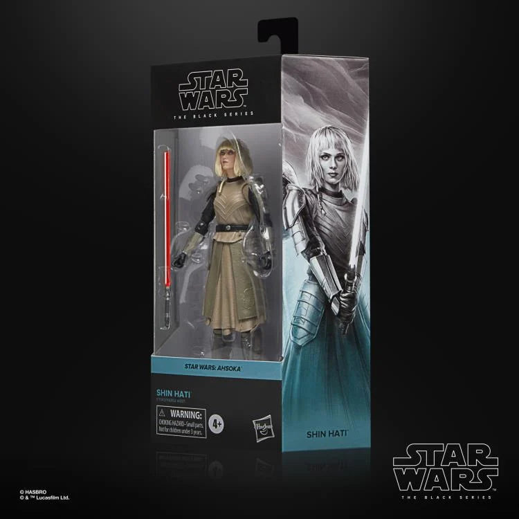 Star Wars The Black Series Shin Hati (Ahsoka) 6-Inch Action Figure – Collectible Toy for Fans & Display, Perfect for Cosplay & Star Wars Merchandise Collections