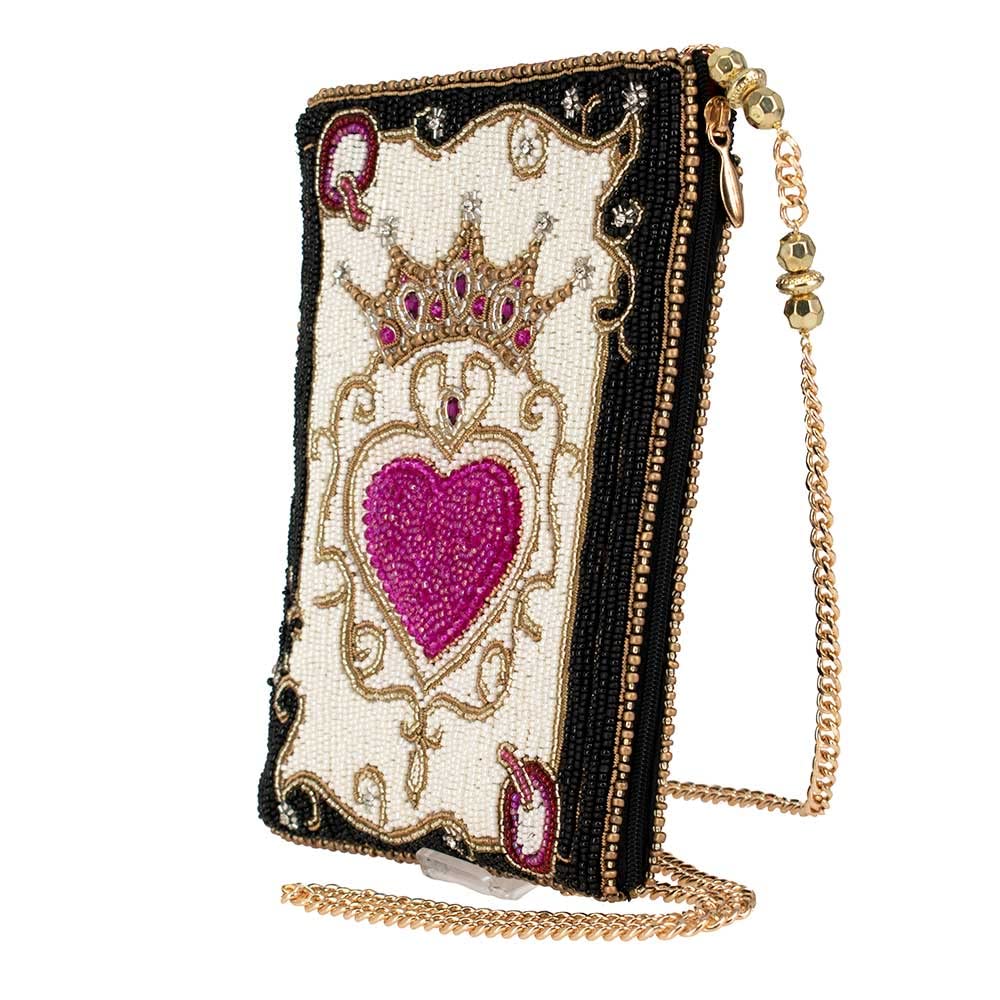 Mary Frances Deal Me in Crossbody Handbag for Women - Stylish Multi-Color Casino Themed Purse - Perfect for Night Out, Travel, and Everyday Use
