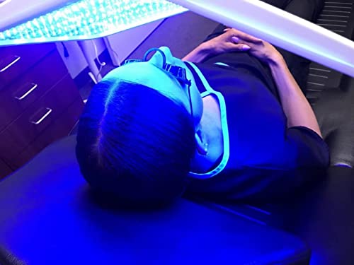 PDT LED Light Photon Therapy Mask - 3 Color Skin Rejuvenation & Anti-Aging Phototherapy Lamp for Face - Home Spa & Acne Treatment Device