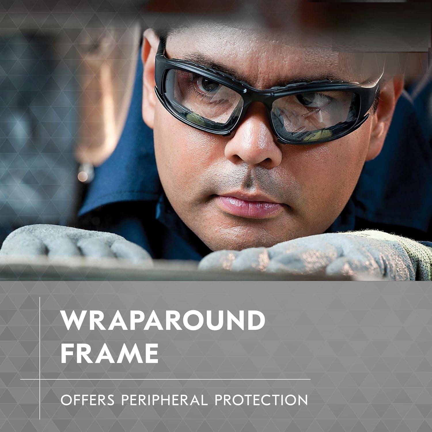 Safety Glasses with Clear Anti-Fog Lens - Interchangeable Temples & Adjustable Head Strap - Perfect for Construction, Lab Work, and DIY Projects