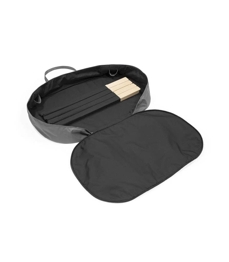 Stokke Snoozi Baby Travel Bag Grey - Portable Diaper Bag for Parents, Perfect for Airplane, Car & Stroller Trips