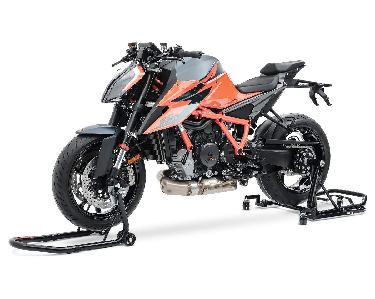 MV Agusta Brutale 1090 RR 10-18 Motorcycle Paddock Stand Set - Heavy Duty Rear Dolly Stand & RCS Compatible - Perfect for Garage Maintenance & Bike Storage