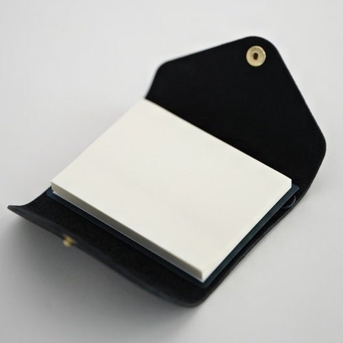YAMAMA Leather Cover Sticky Notes with Stand - Premium Memo Pads for Office, Home & School Organization - Perfect for To-Do Lists, Reminders & Journaling