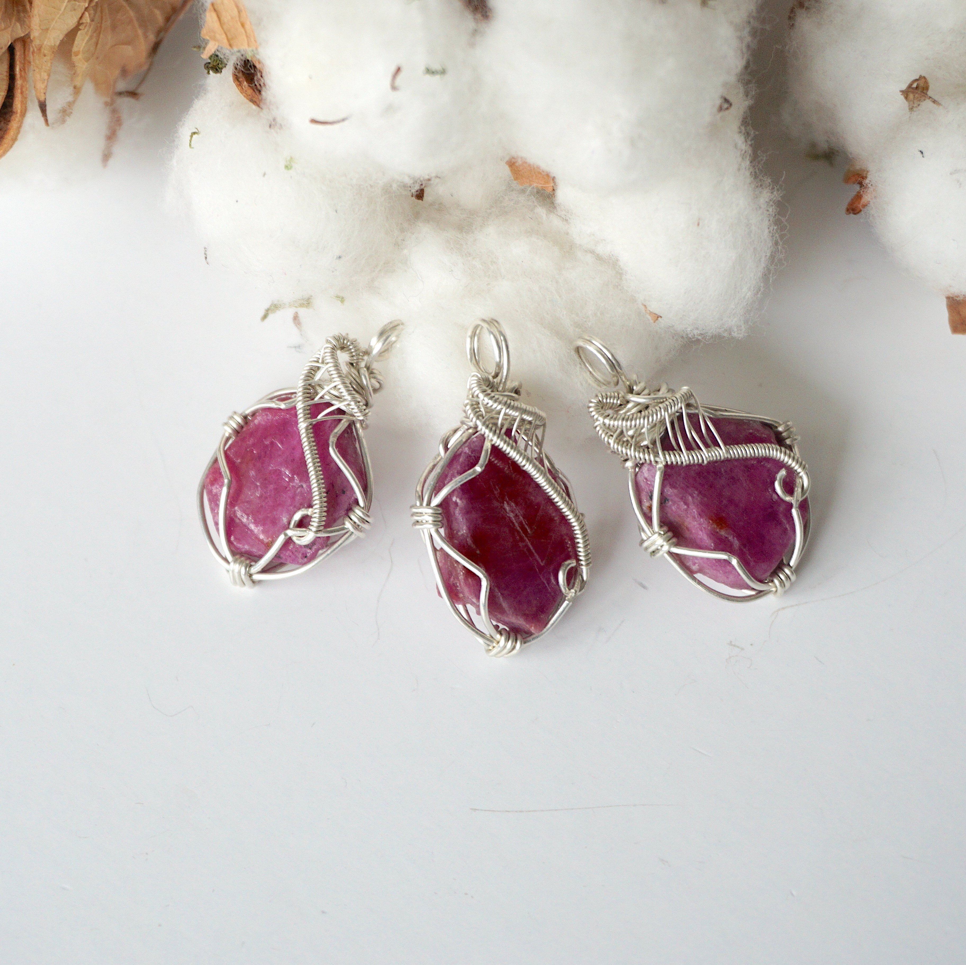 Exquisite Sterling Silver Ruby Necklace for Women | Elegant Jewelry Gift for Valentine's Day, Anniversary & Special Occasions