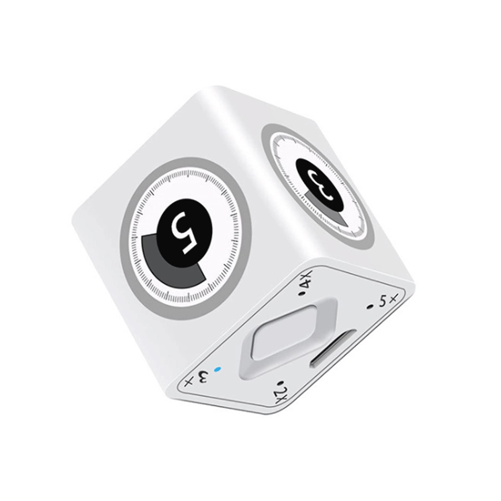 RenminRoad Digital Countdown Timer with Clock - 3, 5, 10, 15 Minute Presets - Easy Time Management Tool for Kitchen, Office, Classroom & Study Sessions