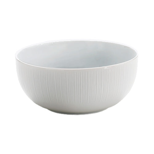 Alani 022482 Embossed Deep Salad Bowl - 69 oz (2L) Large Serving Bowl, Set of 6 - Perfect for Parties, Picnics, and Family Gatherings