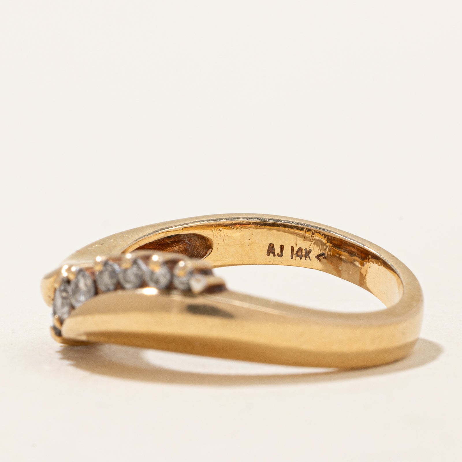 0.30ctw Diamond Waterfall Ring for Women - Size 7 | Elegant Wedding, Engagement & Anniversary Jewelry Gift | Perfect for Special Occasions & Evening Events