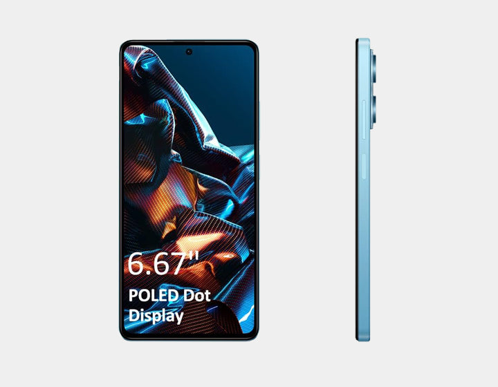 Xiaomi Poco X5 Pro 5G Smartphone - 256GB ROM 8GB RAM, Dual SIM GSM Unlocked (Blue) - Perfect for Gaming, Streaming & Work on the Go
