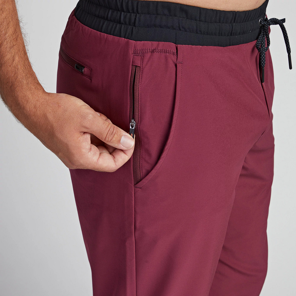 Korsa Tailspin Tech Pants for Men - Lightweight, Breathable & Stretchable Travel & Work Pants - Perfect for Office, Commuting & Outdoor Activities