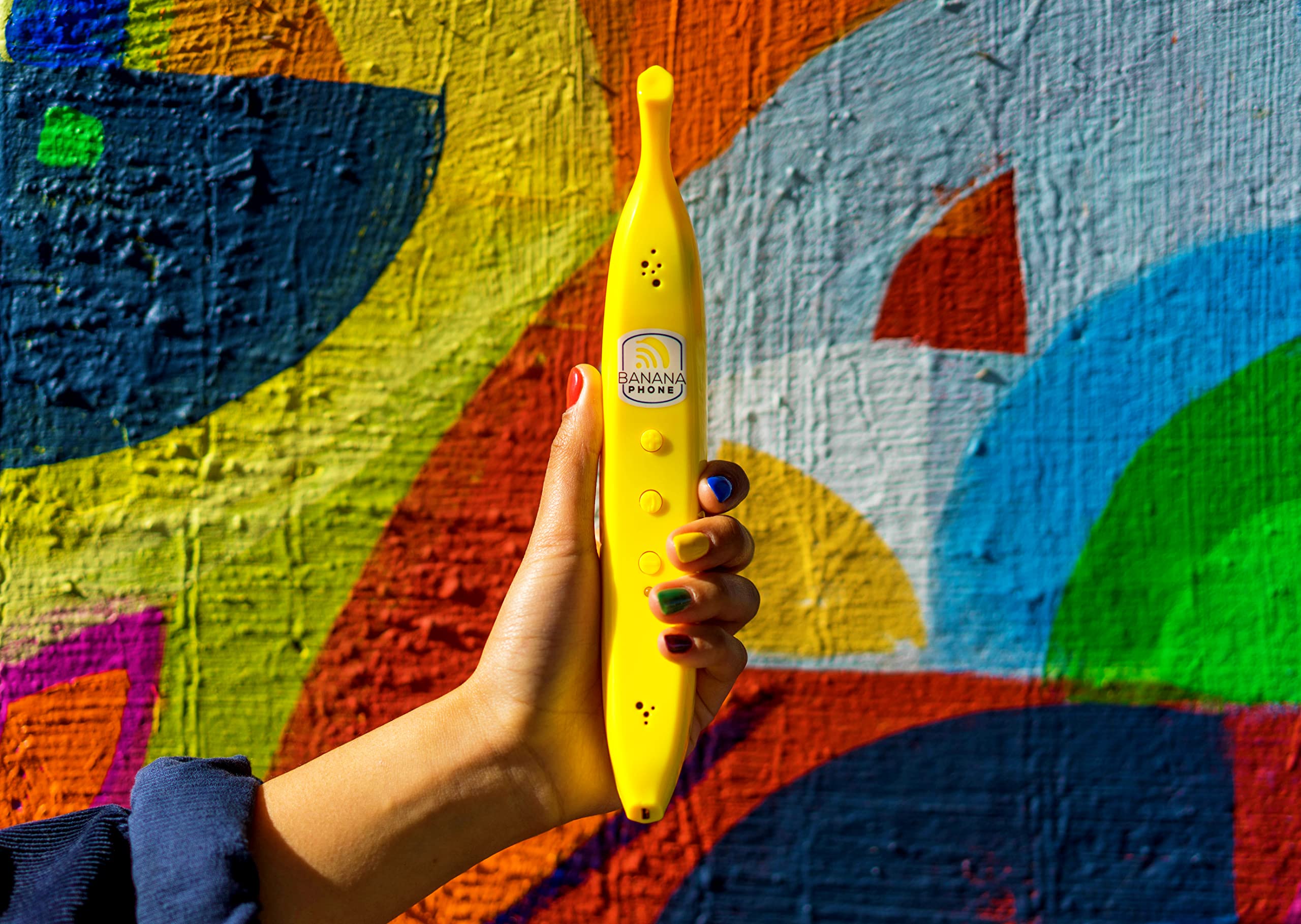 Banana Phone Bluetooth Handset - Wireless Headset for iPhone & Android Phones (3-Pack) - Perfect for Office, Home & Car Hands-Free Calling