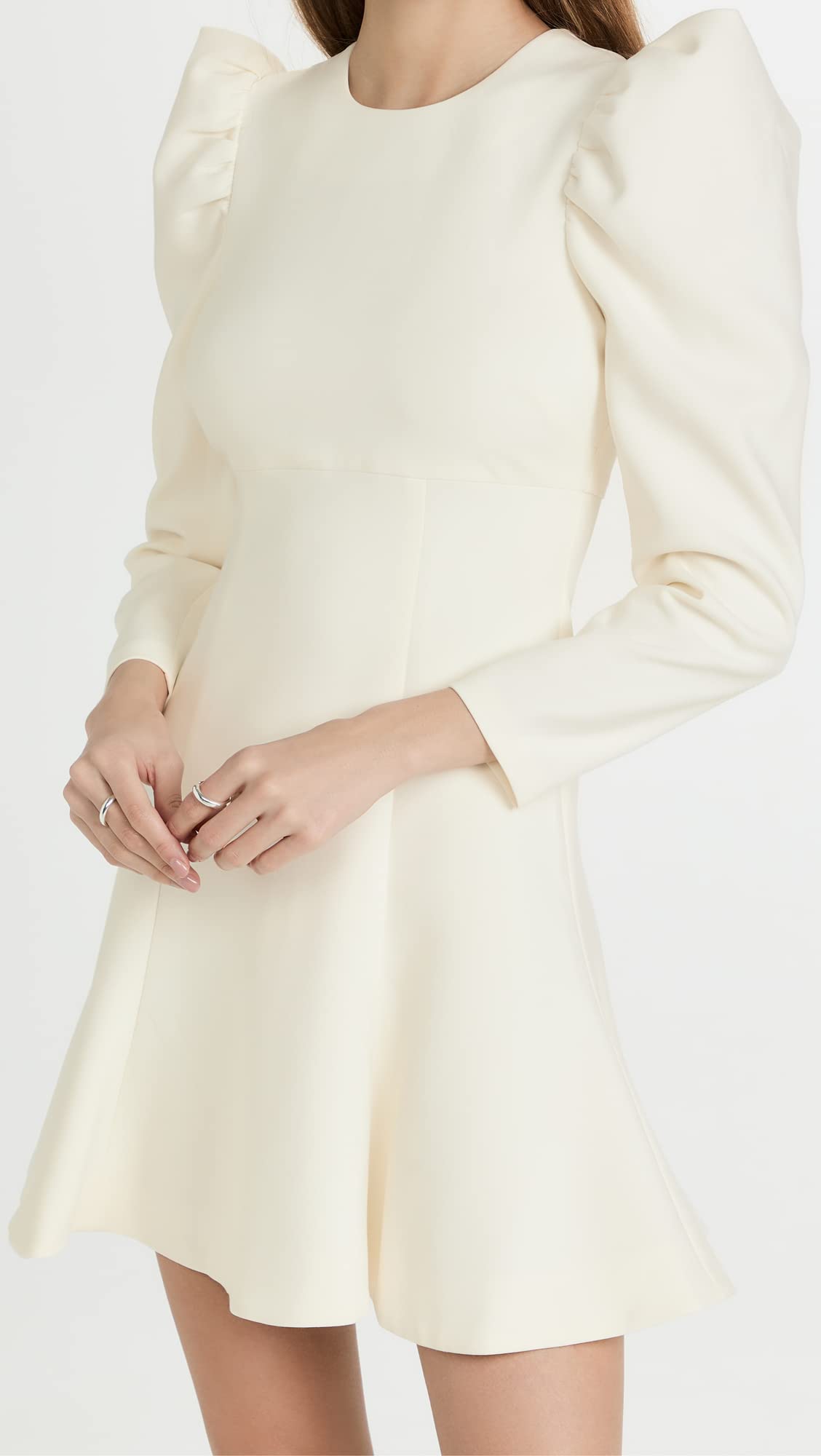 LIKELY Women's Long Sleeve Alia Dress - Elegant Flowy Midi Dress for Work, Party & Special Occasions | Comfortable Stretchy Fabric for All-Day Wear