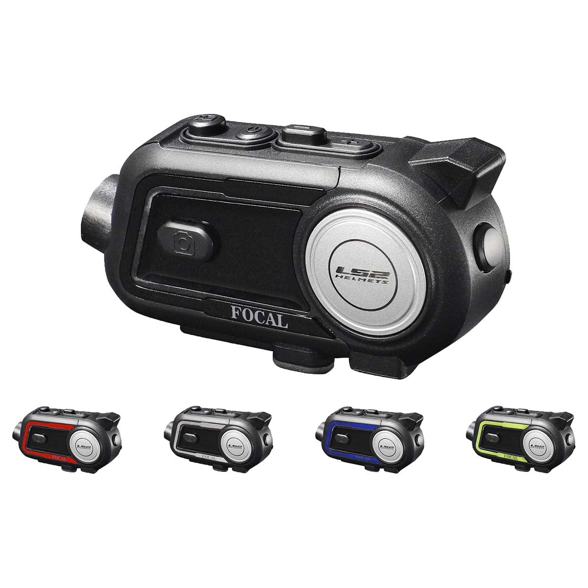 LS2 Focal Motorcycle Bluetooth Intercom System - Single Rider Helmet Communication Device, Black, One Size - Perfect for Street Biking & Hands-Free Calls