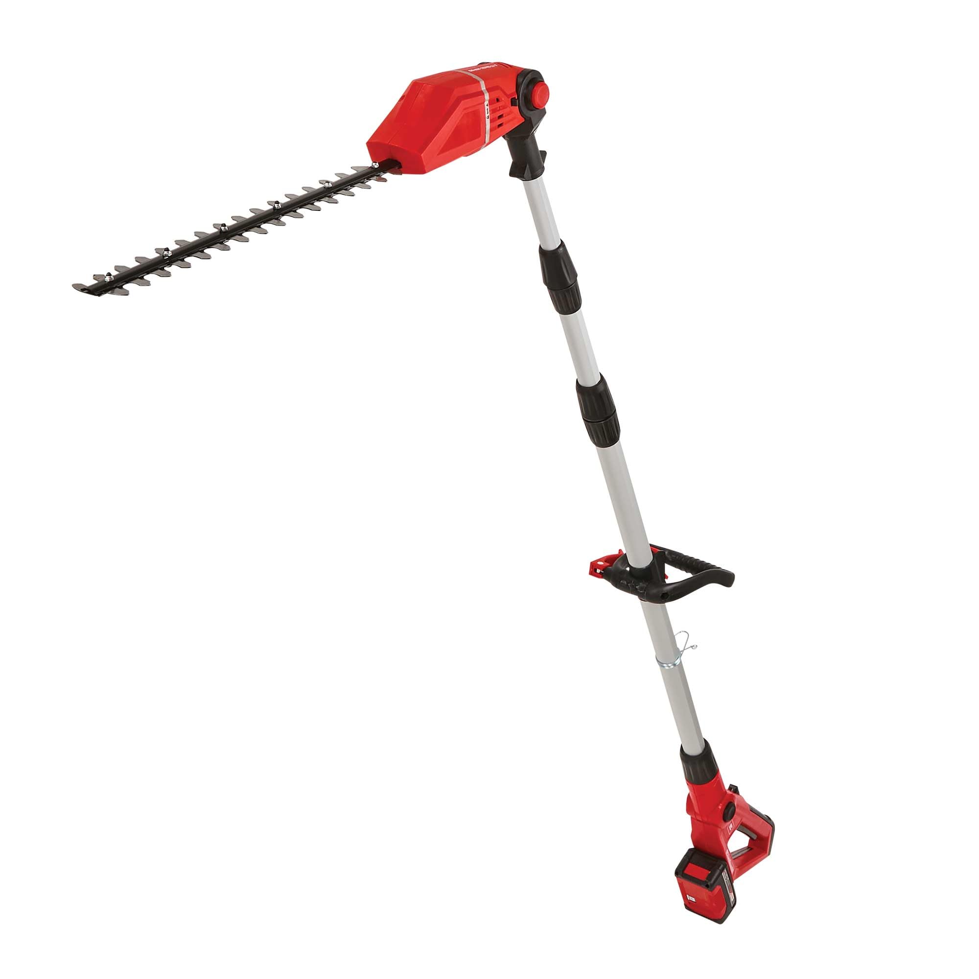Einhell GE-HH Power X-Change 18V Cordless Telescoping Pole Hedge Trimmer Kit with 3.0Ah Battery & Fast Charger - Lightweight Electric Shrub Trimmer for Lawn, Garden, and Yard Maintenance