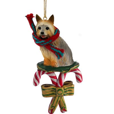 Silky Terrier Candy Cane Christmas Ornament - Handmade Holiday Dog Decor for Tree, Gift & Home Decoration - Perfect for Pet Lovers & Christmas Celebrations