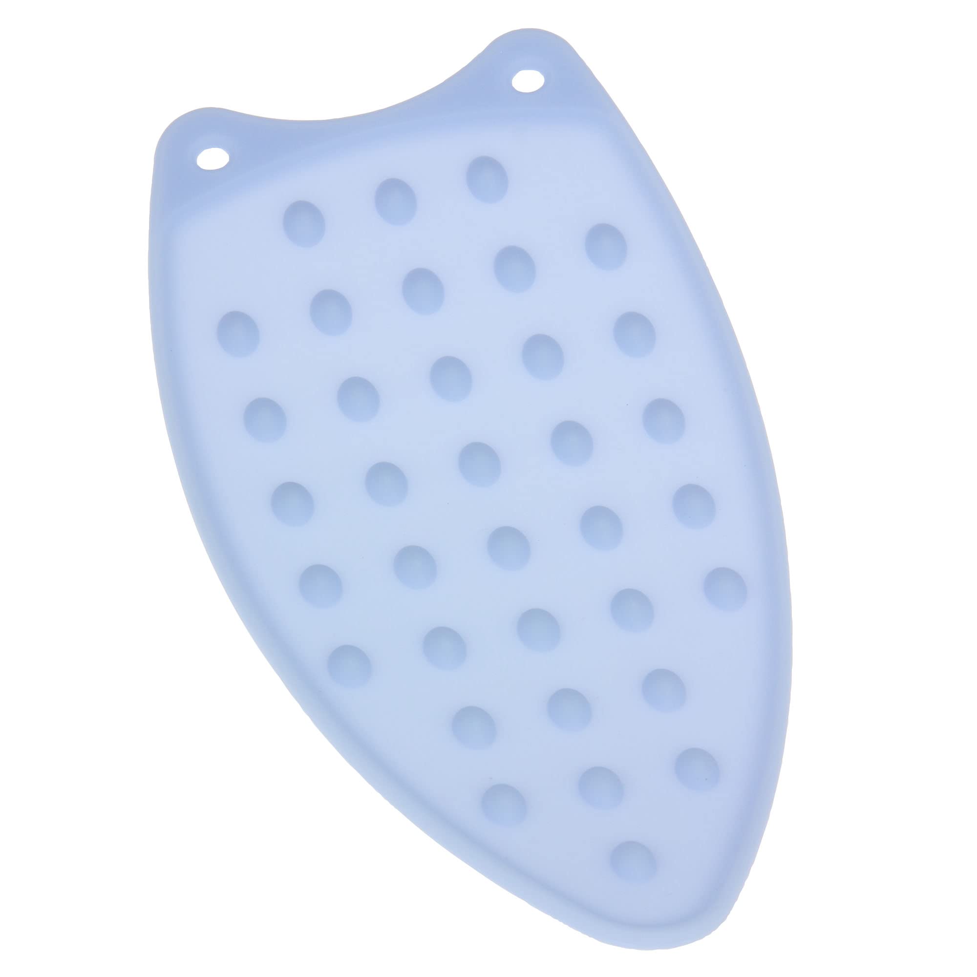 Premium Silicone Iron Rest Pad - Heat Resistant, Non-Slip Base for Clothes Ironing - Protect Countertops & Tables (Blue) - Perfect for Home Laundry Room, Dorm, or Travel Use
