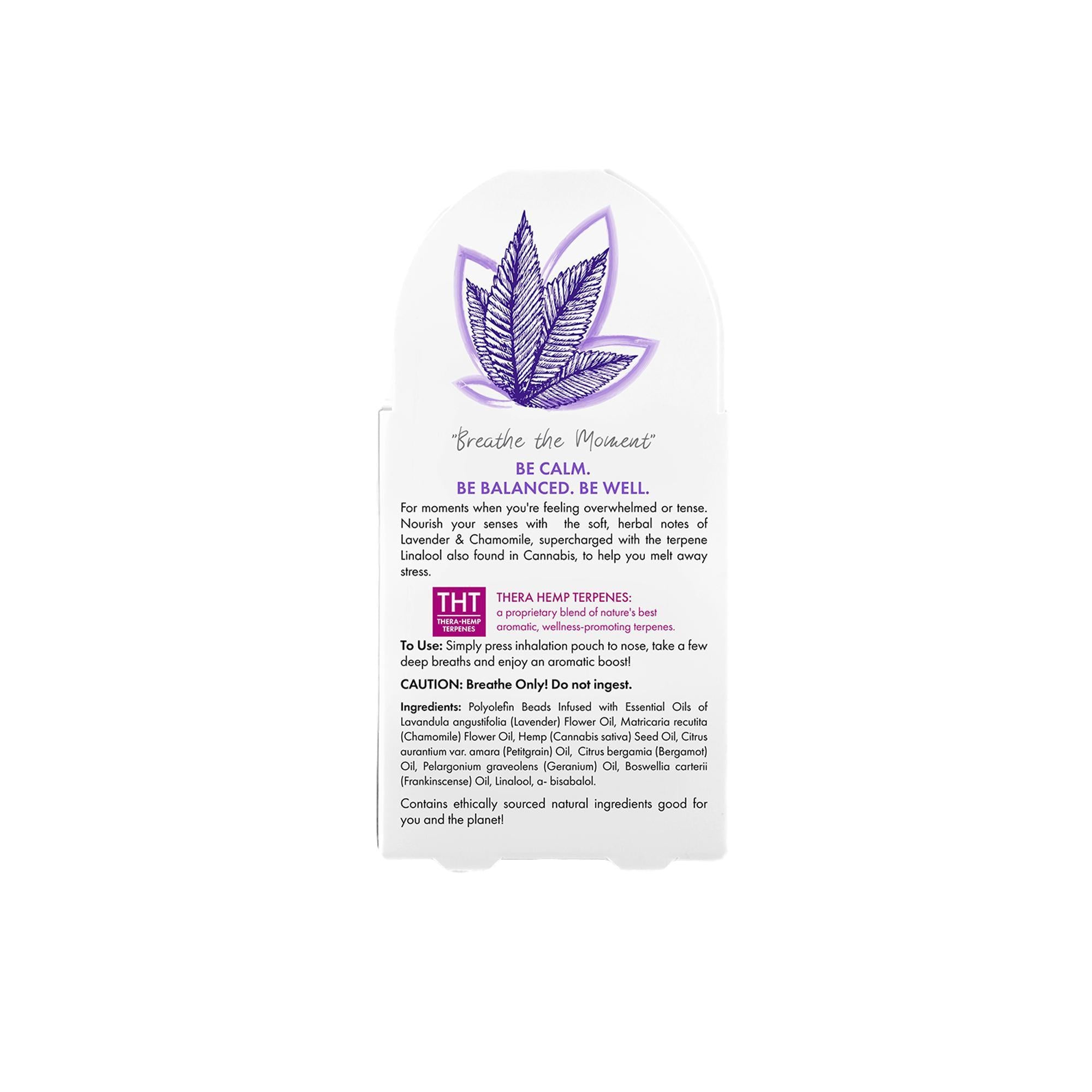 Cannafloria Inhalation Pouches - 2 Pack | Herbal Relaxation & Stress Relief | Perfect for Travel, Work, and On-the-Go Use