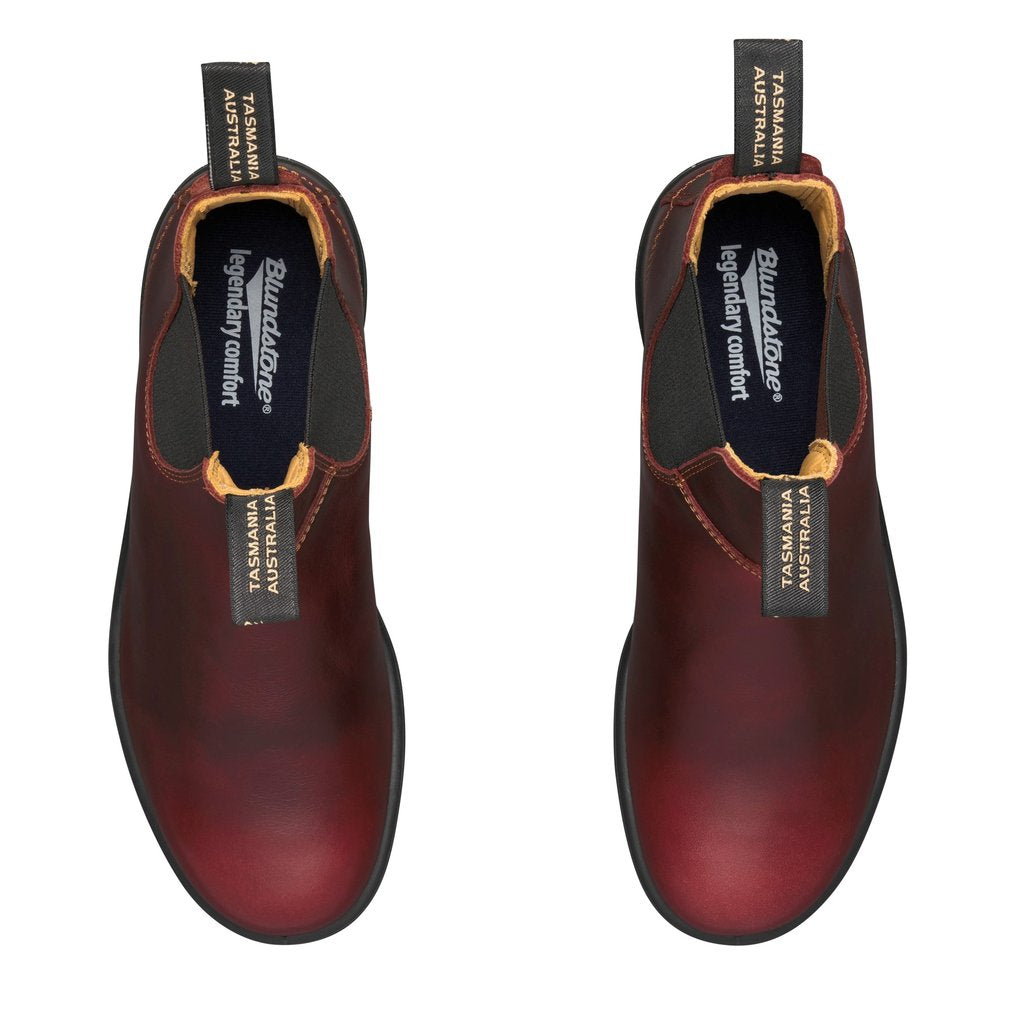 Blundstone 1440 Classic Chelsea Boots - Redwood Brown Leather, Waterproof & Comfortable for Men & Women | Perfect for Hiking, Work & Everyday Wear