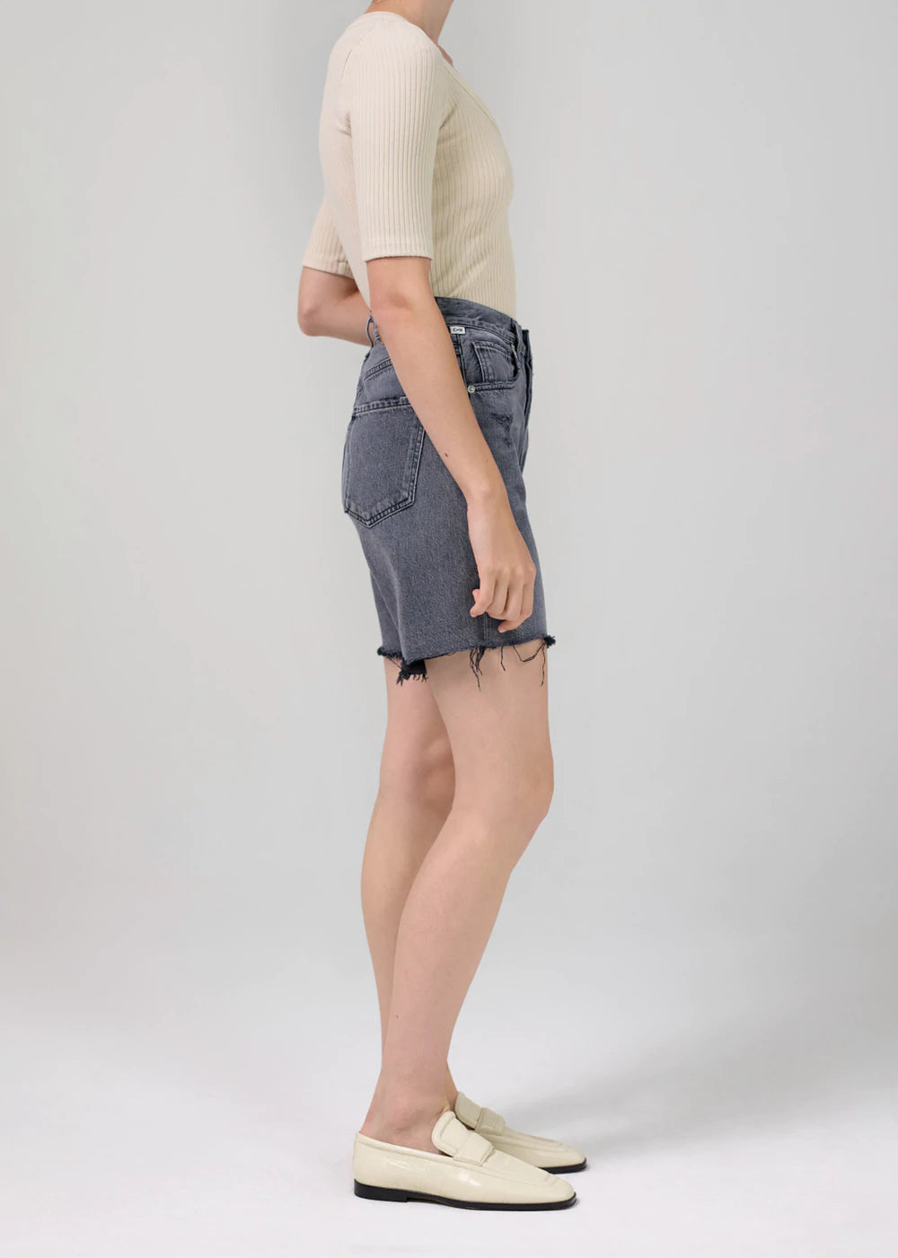 Camilla Frayed Hem Shorts for Women - Trendy Distressed Denim Cutoffs | Perfect for Summer Outfits, Beach Vacations & Casual Wear
